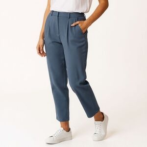 Halara | High Waisted Straight Leg Blue Work Pant